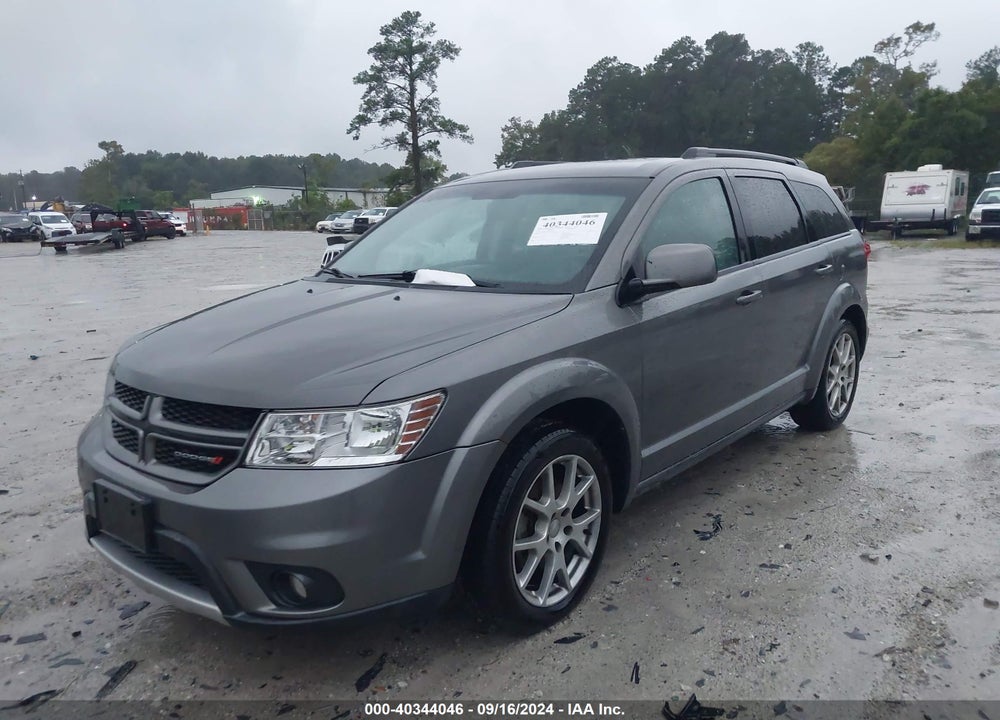 2013 DODGE JOURNEY R/T VIN: 3C4PDDEG7DT607585