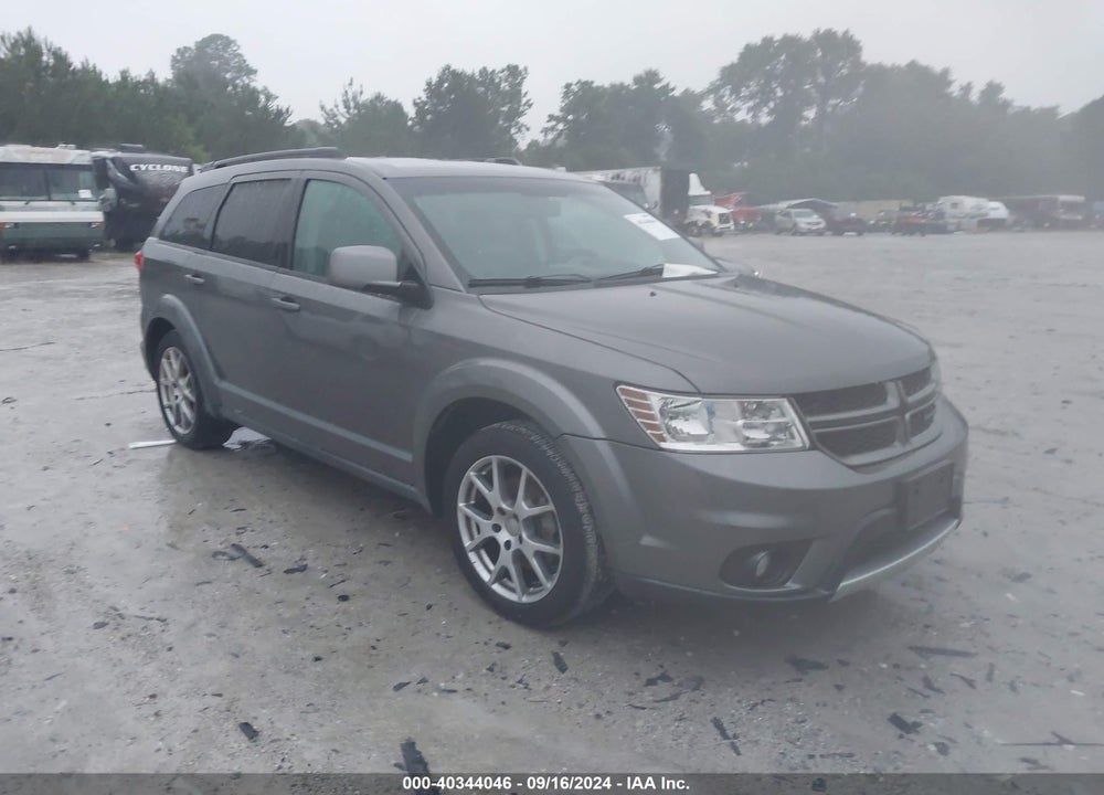2013 DODGE JOURNEY R/T VIN: 3C4PDDEG7DT607585