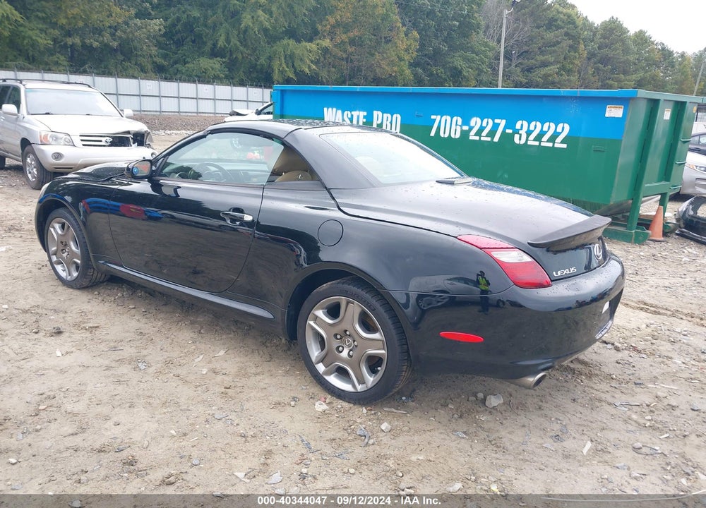 2007 LEXUS SC 430 VIN: JTHFN45Y879012628