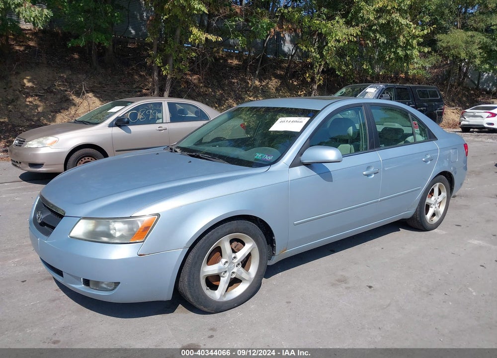 2007 HYUNDAI SONATA LIMITED/SE V6 VIN: 5NPEU46F97H252940