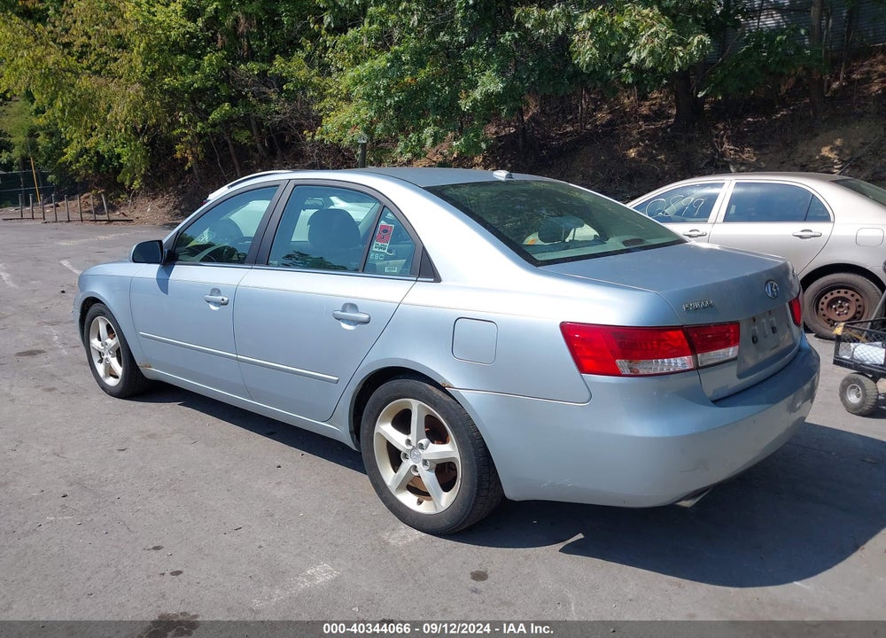2007 HYUNDAI SONATA LIMITED/SE V6 VIN: 5NPEU46F97H252940