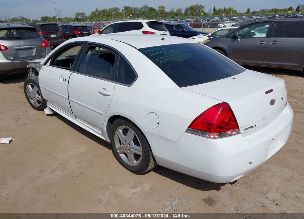 2013 CHEVROLET IMPALA POLICE VIN: 2G1WD5E33D1251113