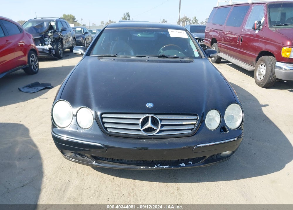2002 MERCEDES-BENZ CL 500 VIN: WDBPJ75J52A027079