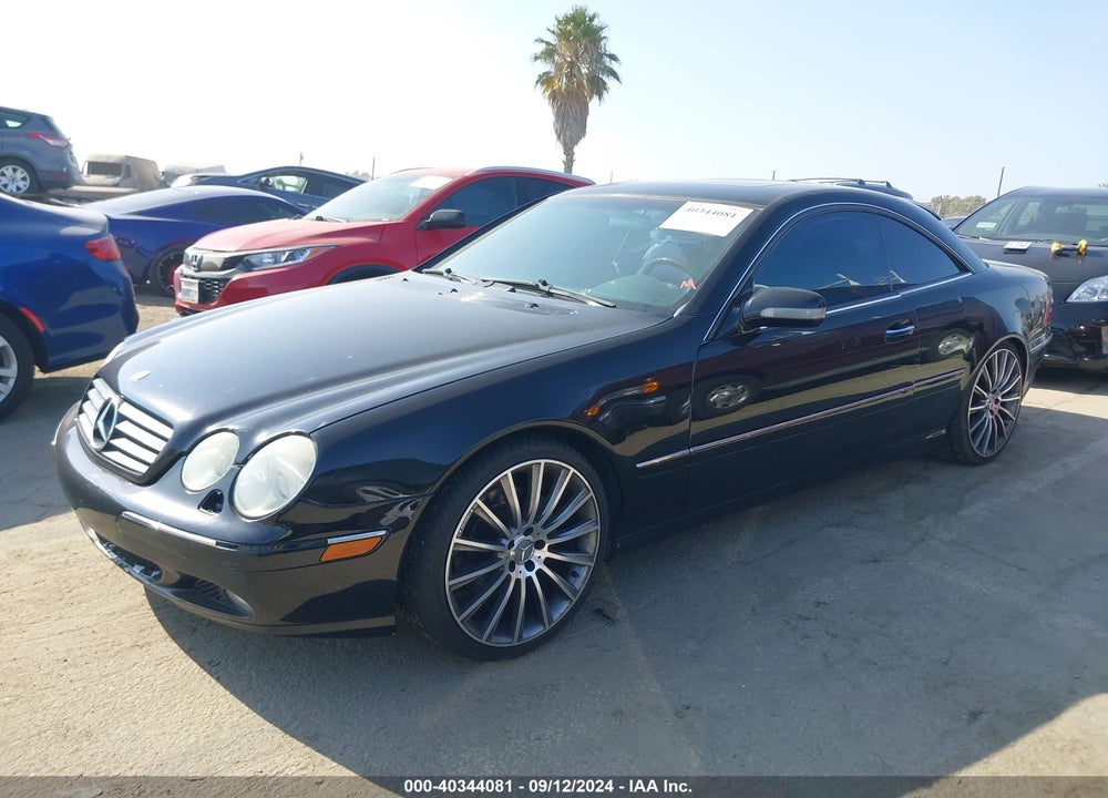 2002 MERCEDES-BENZ CL 500 VIN: WDBPJ75J52A027079