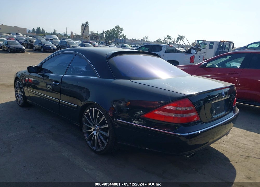 2002 MERCEDES-BENZ CL 500 VIN: WDBPJ75J52A027079