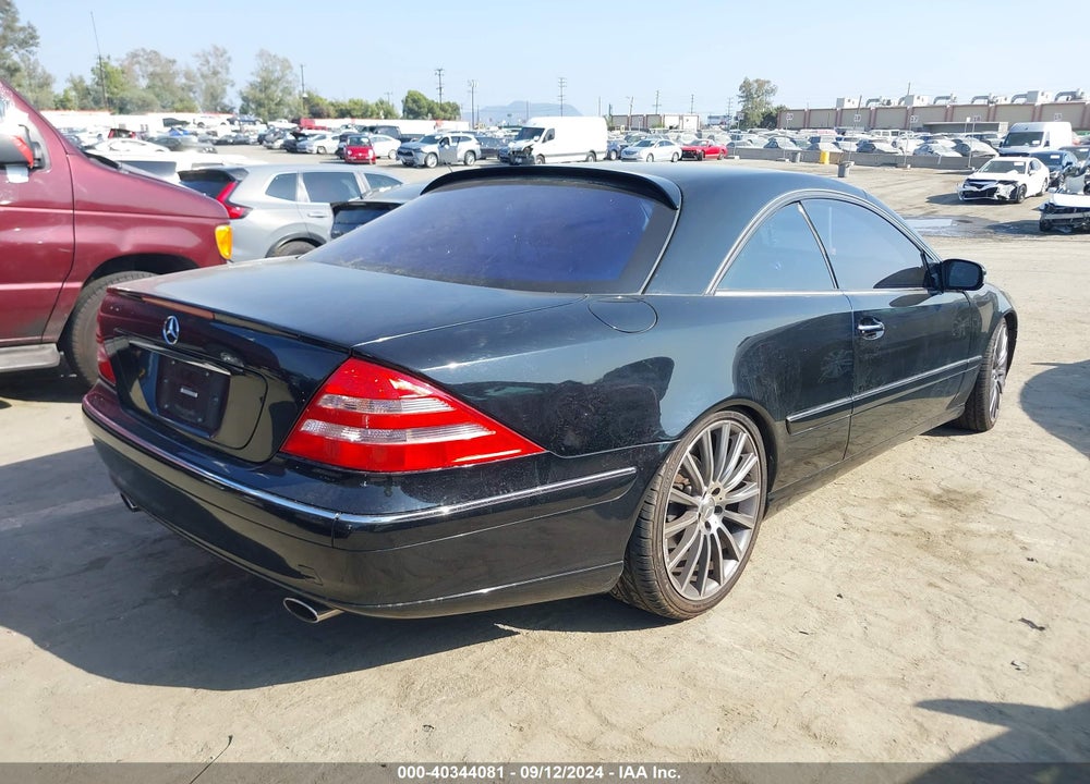 2002 MERCEDES-BENZ CL 500 VIN: WDBPJ75J52A027079