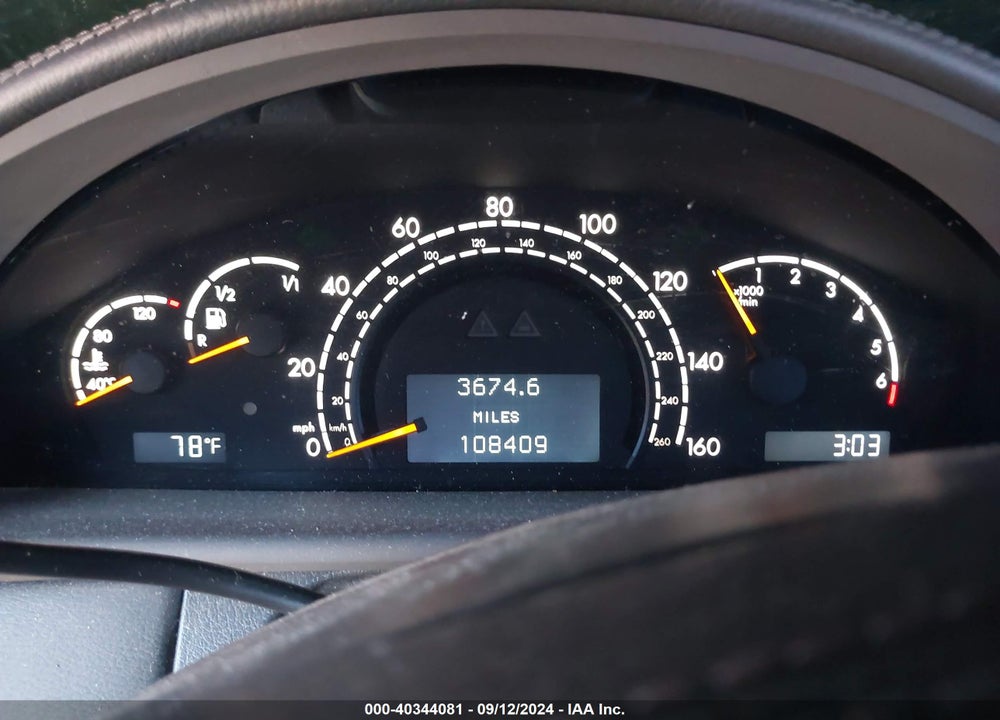 2002 MERCEDES-BENZ CL 500 VIN: WDBPJ75J52A027079
