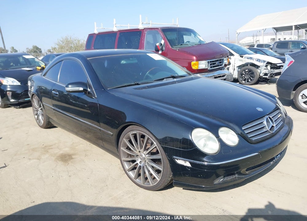 2002 MERCEDES-BENZ CL 500 VIN: WDBPJ75J52A027079