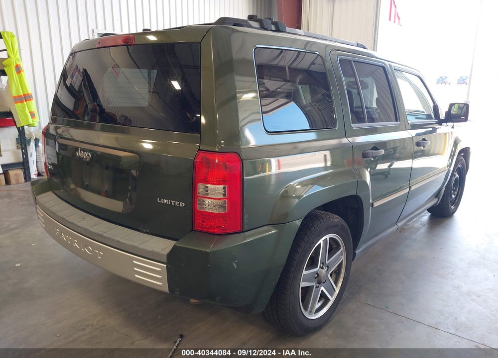 2008 JEEP PATRIOT VIN: 1J8FF48W98D758988