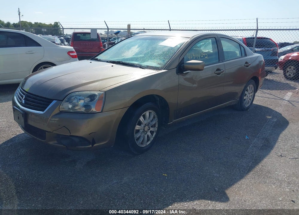 2009 MITSUBISHI GALANT ES/SPORT EDITION VIN: 4A3AB36F69E006541