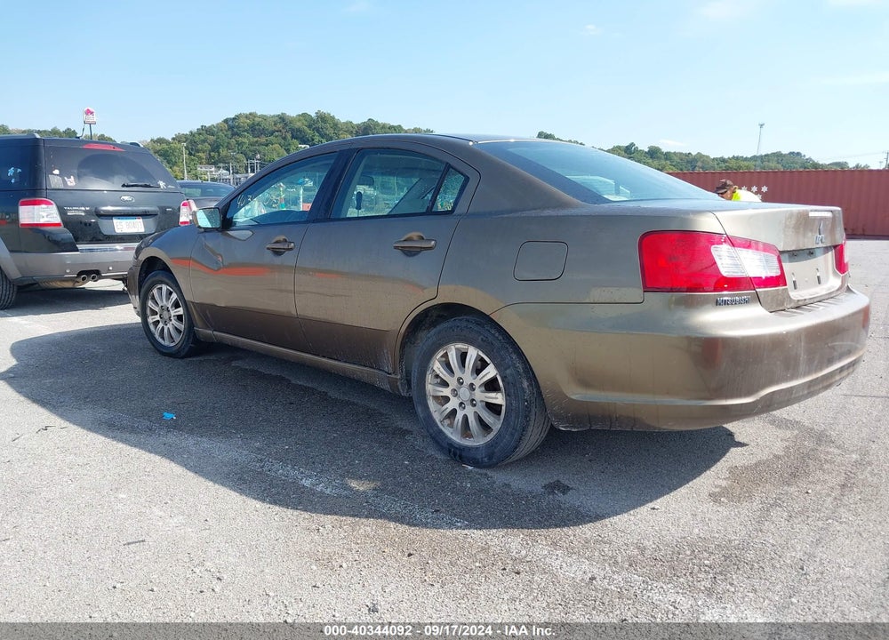 2009 MITSUBISHI GALANT ES/SPORT EDITION VIN: 4A3AB36F69E006541