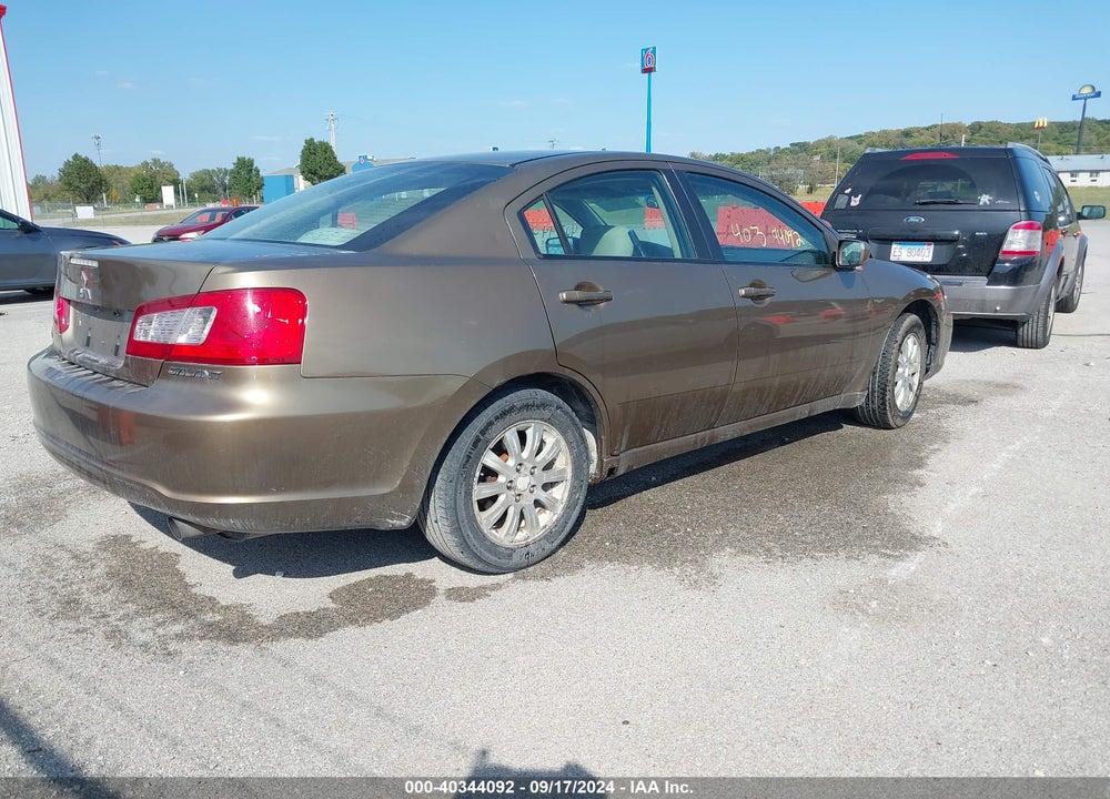 2009 MITSUBISHI GALANT ES/SPORT EDITION VIN: 4A3AB36F69E006541