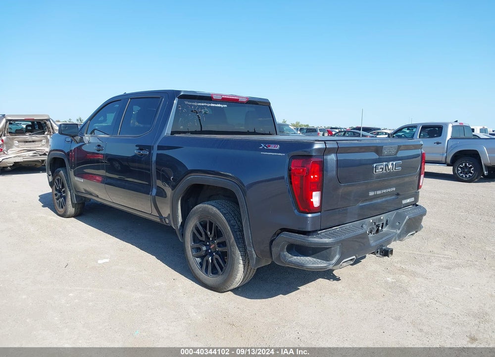 2021 GMC SIERRA 1500 4WD SHORT BOX ELEVATION VIN: 1GTU9CED1MZ435339