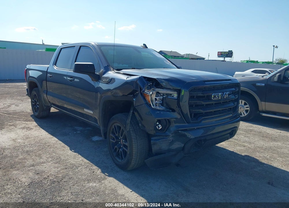 2021 GMC SIERRA 1500 4WD SHORT BOX ELEVATION VIN: 1GTU9CED1MZ435339