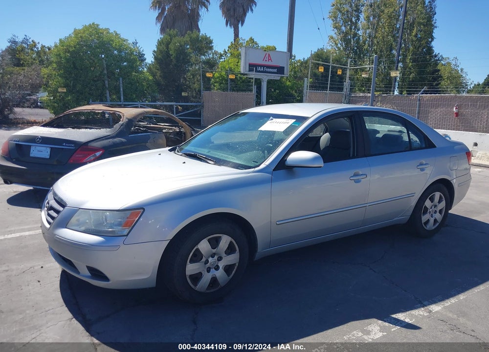 2009 HYUNDAI SONATA GLS VIN: 5NPET46C69H416348