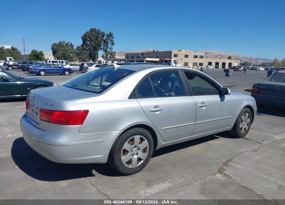 2009 HYUNDAI SONATA GLS VIN: 5NPET46C69H416348