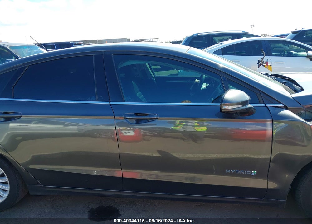 2016 FORD FUSION HYBRID SE VIN: 3FA6P0LU2GR134335