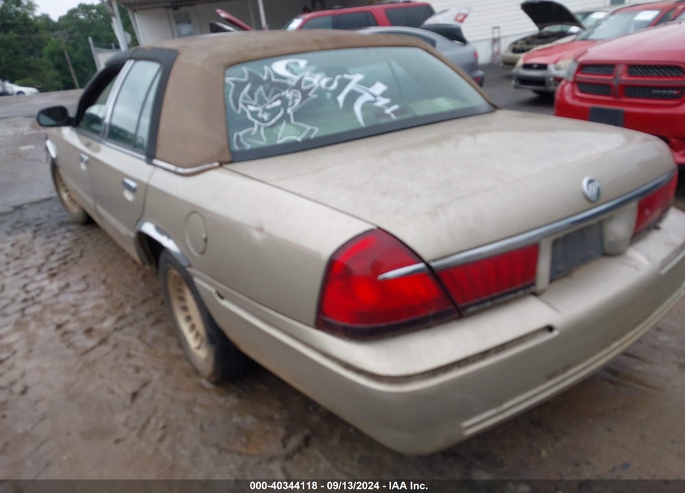 2000 MERCURY GRAND MARQUIS LS VIN: 2MEFM75W9YX712474