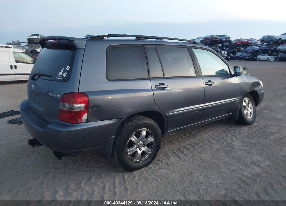 2007 TOYOTA HIGHLANDER V6 VIN: JTEHP21A370193140