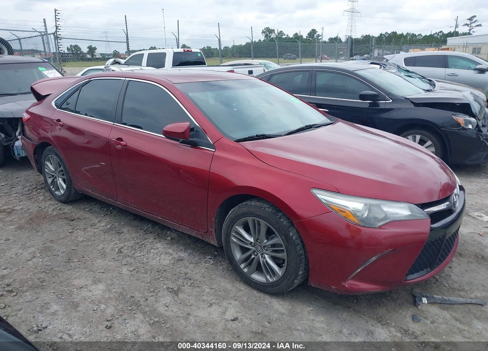 2016 TOYOTA CAMRY SE VIN: 4T1BF1FK4GU575626