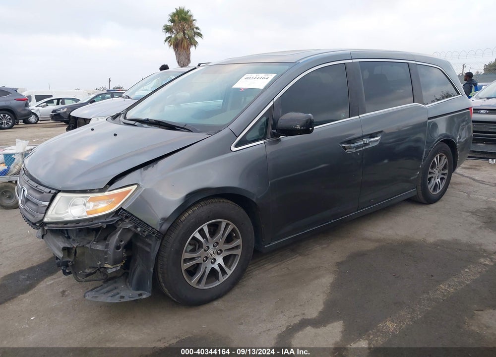 2012 HONDA ODYSSEY EX-L VIN: 5FNRL5H6XCB146612