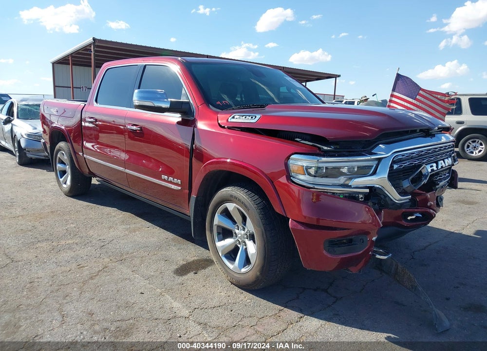 2020 RAM 1500 LIMITED 4X4 5'7 BOX VIN: 1C6SRFHT0LN258422