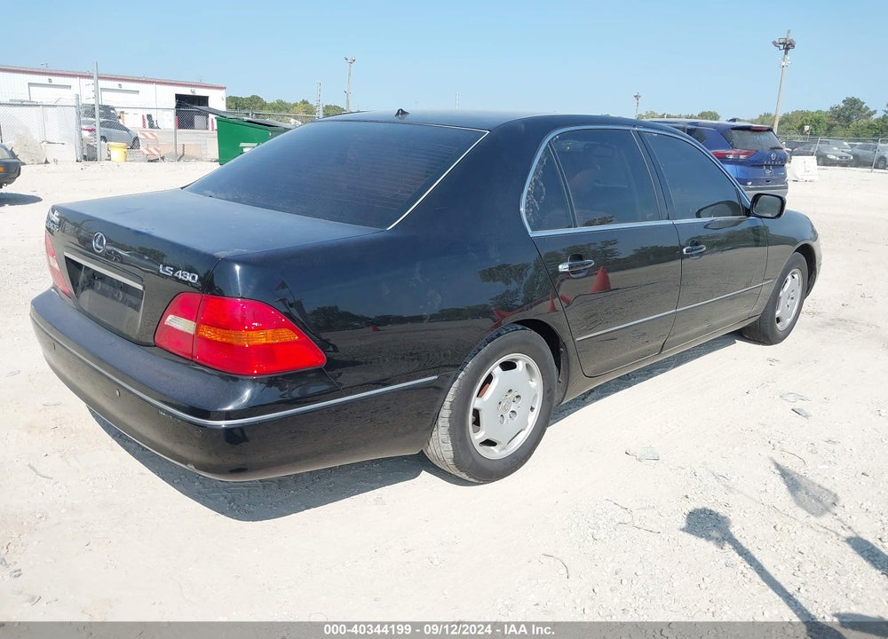 2003 LEXUS LS 430 VIN: JTHBN30F730100034