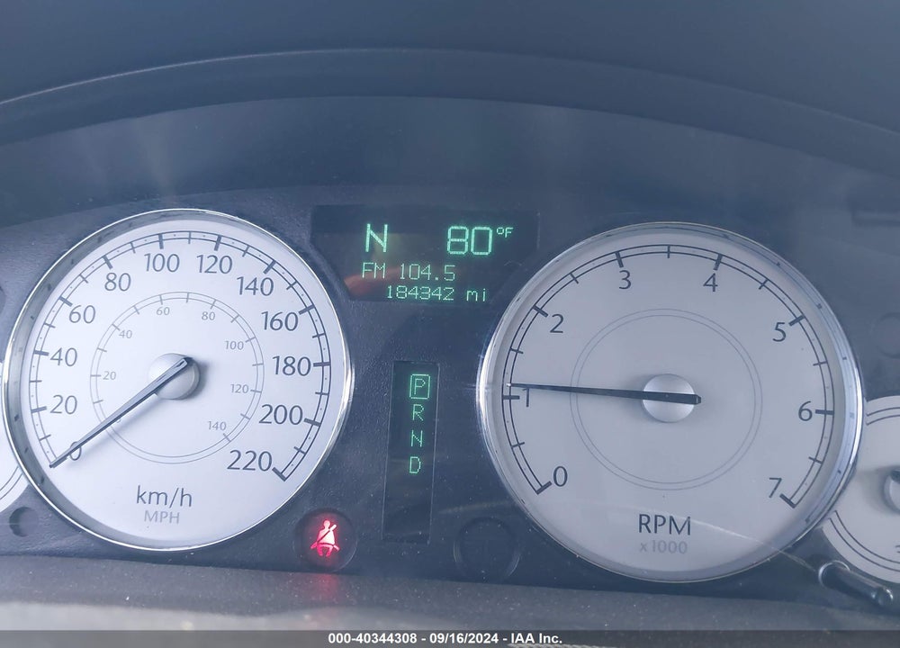 2006 CHRYSLER 300 TOURING VIN: 2C3LK53G16H271249