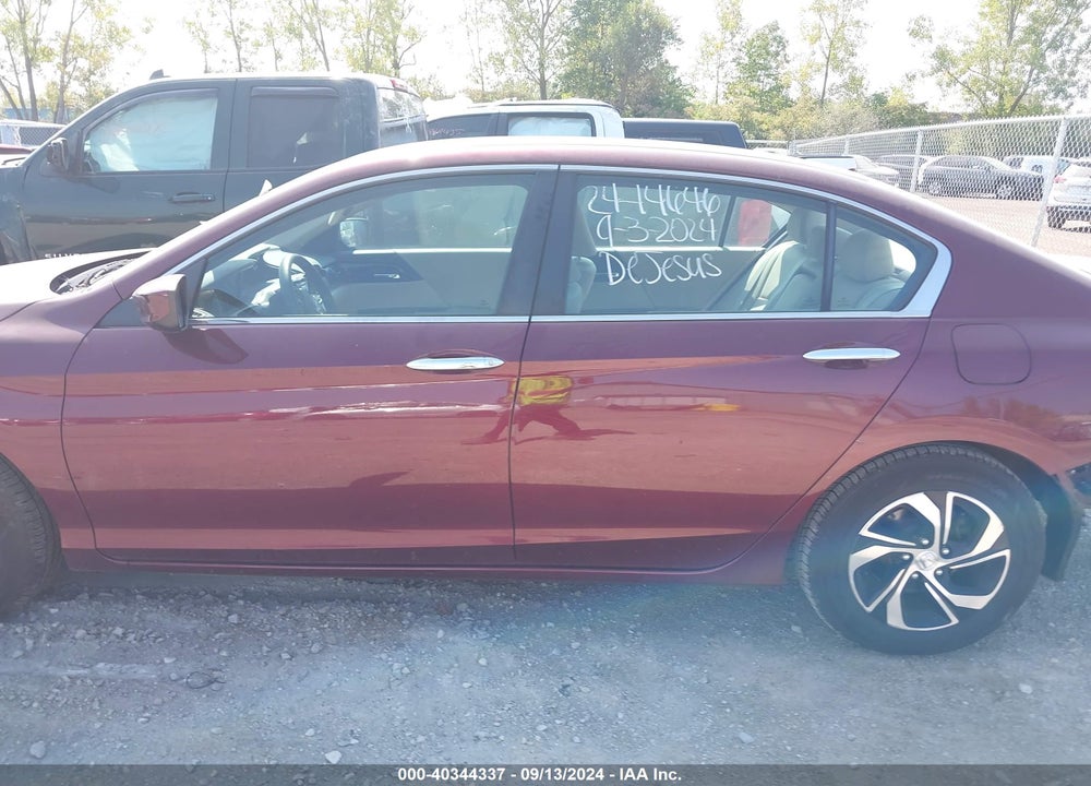 2016 HONDA ACCORD LX VIN: 1HGCR2F3XGA079215