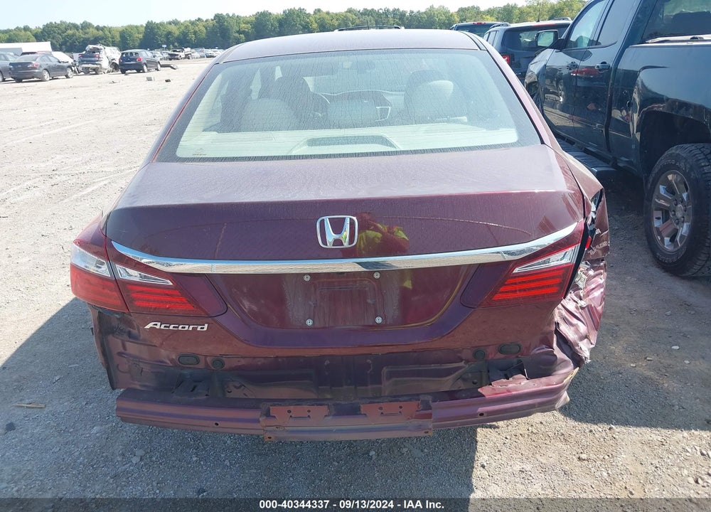 2016 HONDA ACCORD LX VIN: 1HGCR2F3XGA079215