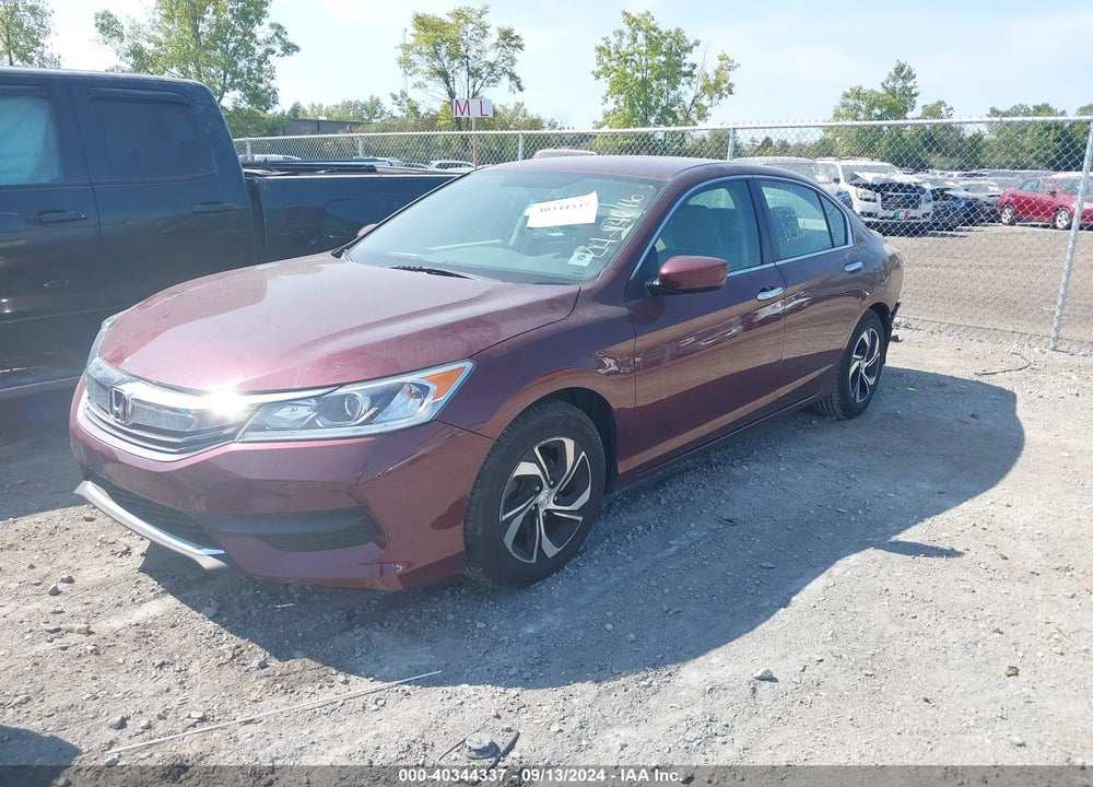 2016 HONDA ACCORD LX VIN: 1HGCR2F3XGA079215