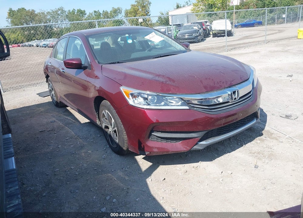 2016 HONDA ACCORD LX VIN: 1HGCR2F3XGA079215