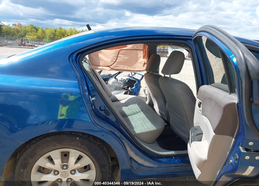 2012 HONDA CIVIC LX VIN: 19XFB2F5XCE034381
