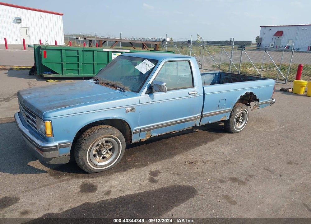 1985 CHEVROLET S TRUCK S10 VIN: 1GCCS14BXF2196728
