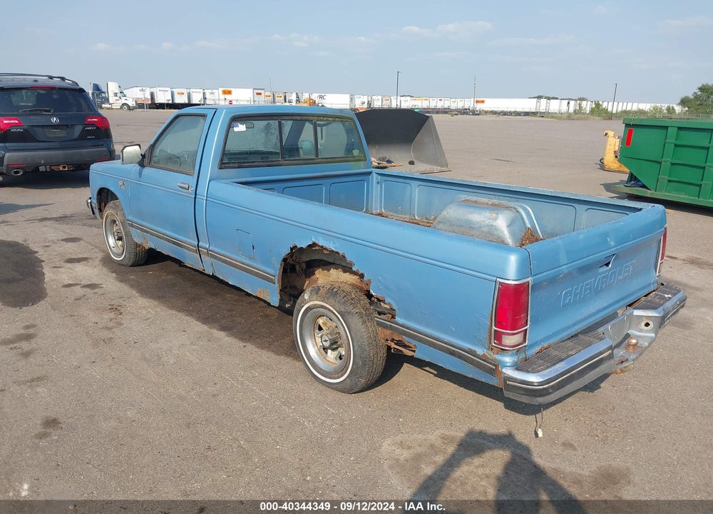 1985 CHEVROLET S TRUCK S10 VIN: 1GCCS14BXF2196728