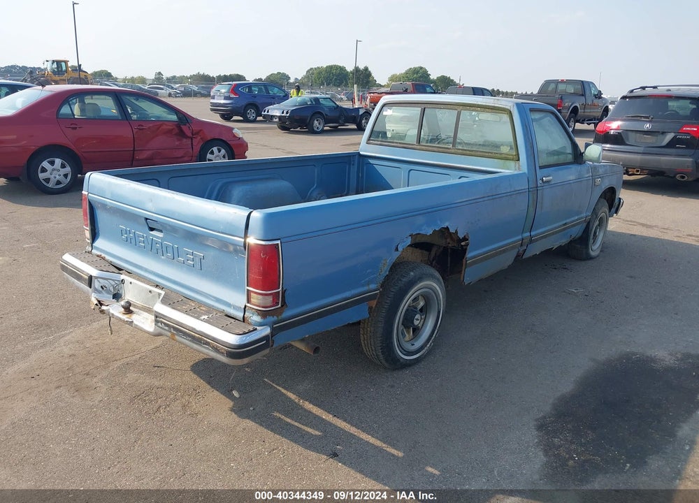 1985 CHEVROLET S TRUCK S10 VIN: 1GCCS14BXF2196728