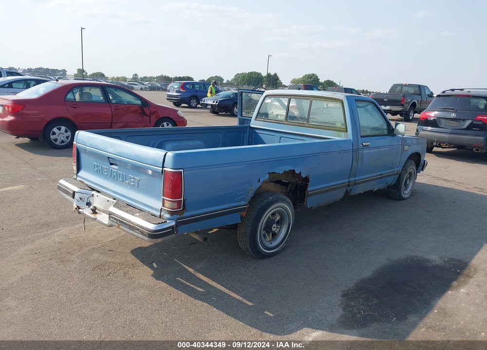 1985 CHEVROLET S TRUCK S10 VIN: 1GCCS14BXF2196728