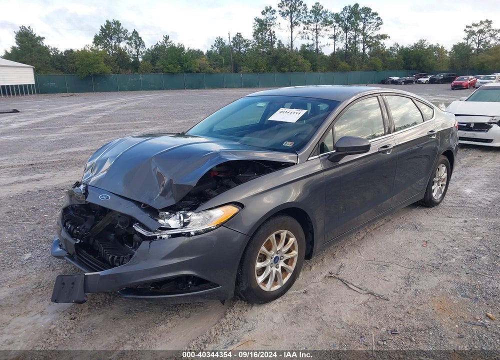 2018 FORD FUSION S VIN: 3FA6P0G79JR179445