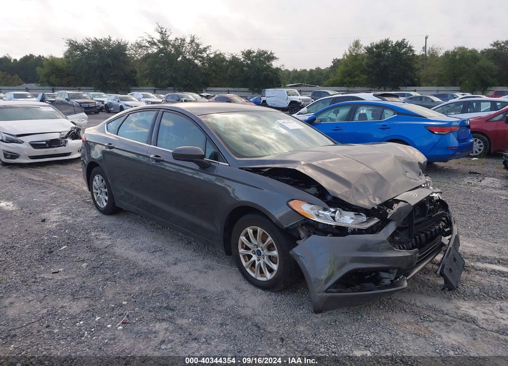 2018 FORD FUSION S VIN: 3FA6P0G79JR179445