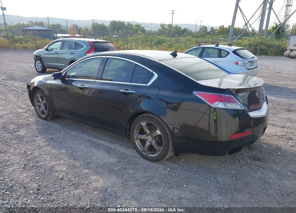2011 ACURA TL 3.7 VIN: 19UUA9F53BA000367