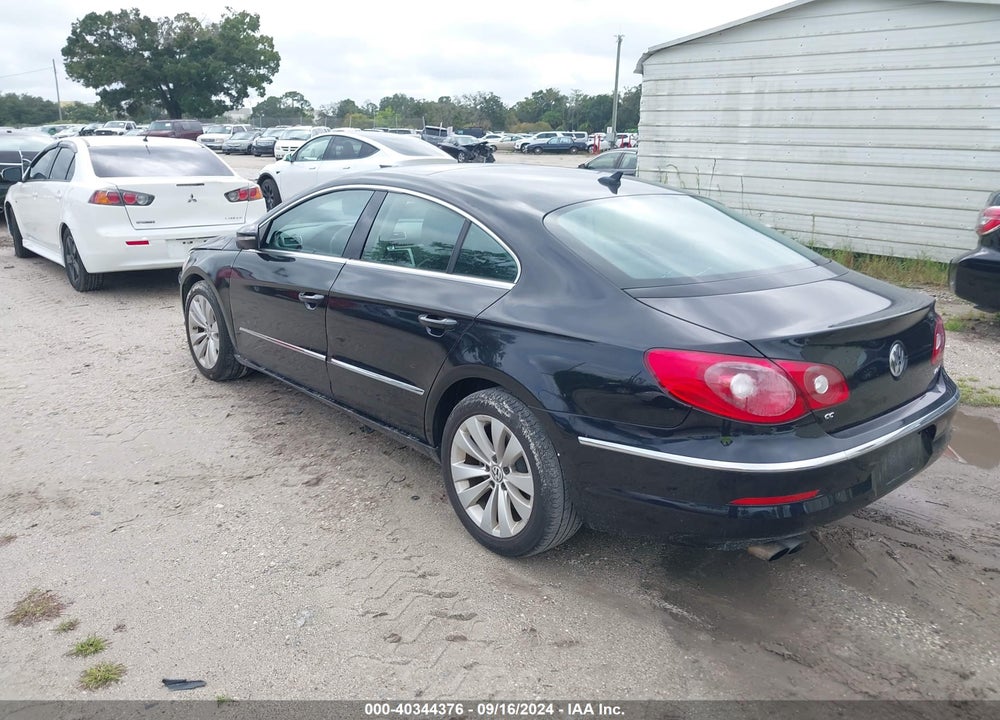 2012 VOLKSWAGEN CC LUX PLUS VIN: WVWHP7AN3CE504728