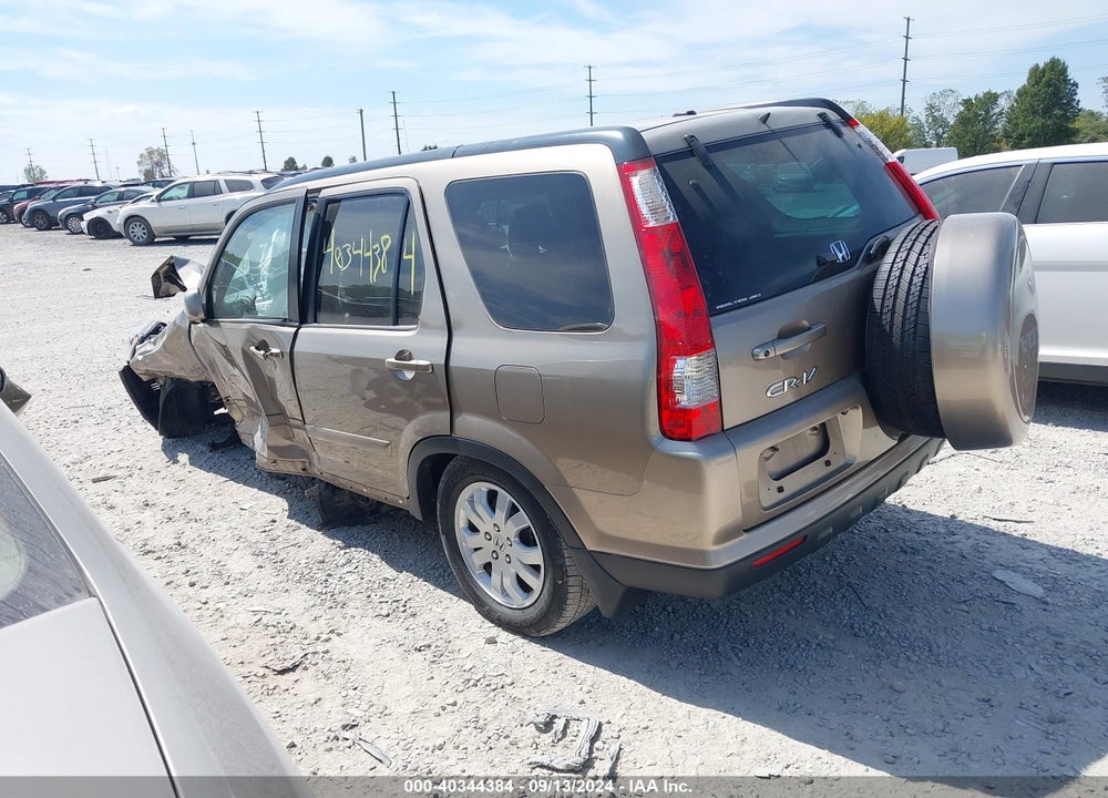 2006 HONDA CR-V SE VIN: SHSRD789X6U426031