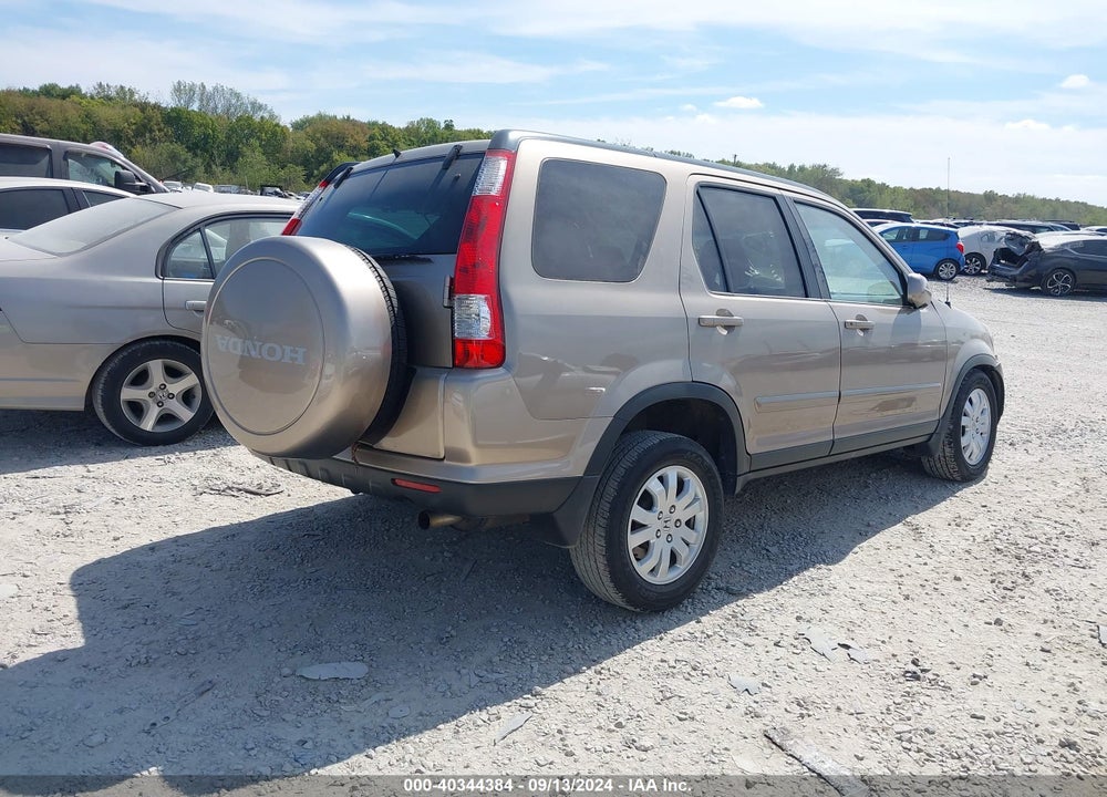 2006 HONDA CR-V SE VIN: SHSRD789X6U426031