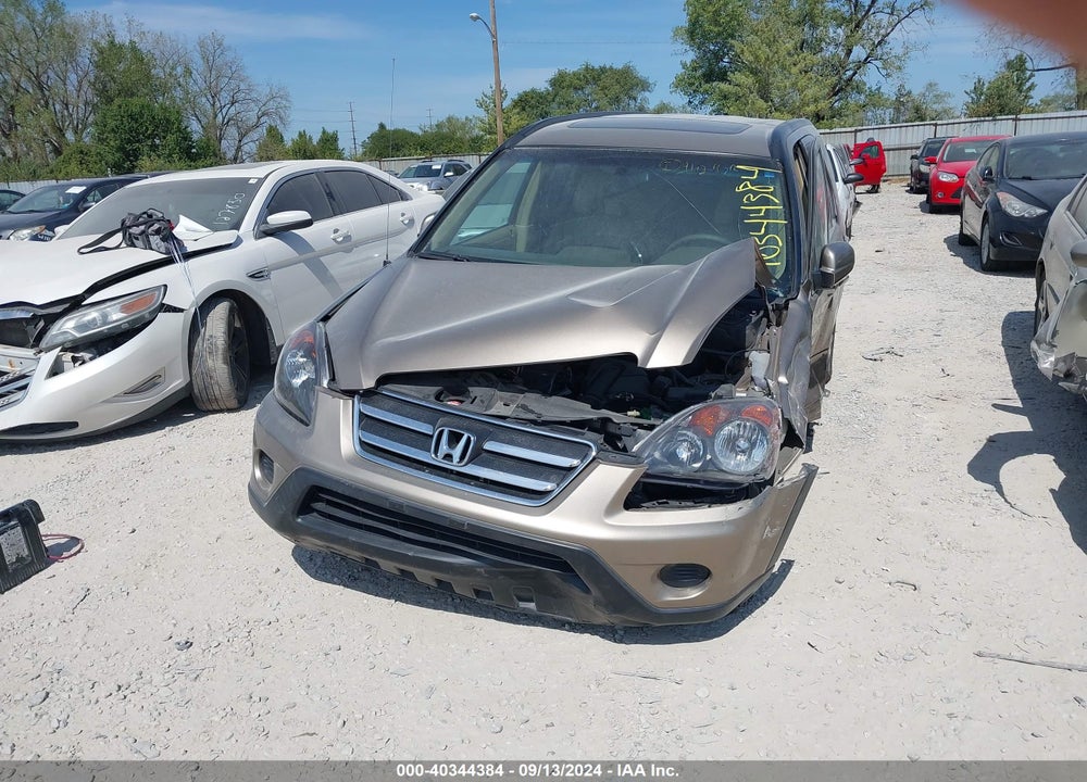 2006 HONDA CR-V SE VIN: SHSRD789X6U426031