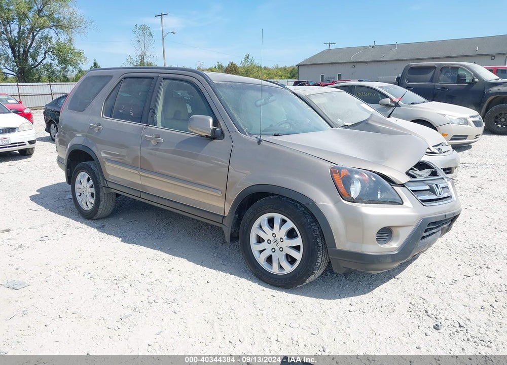 2006 HONDA CR-V SE VIN: SHSRD789X6U426031