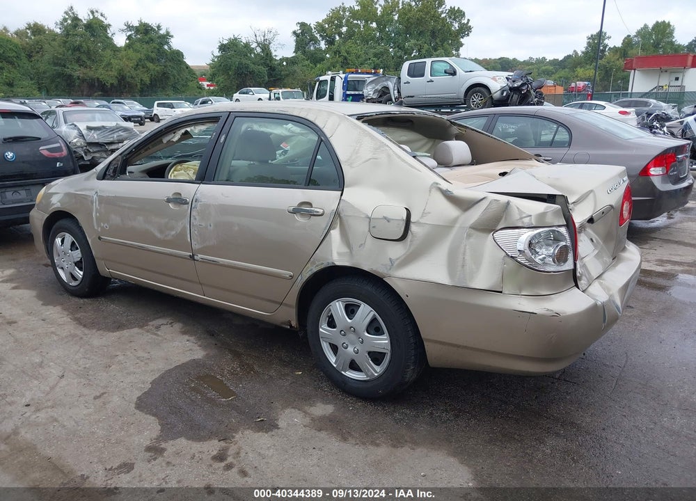 2005 TOYOTA COROLLA LE VIN: 1NXBR30E45Z476453