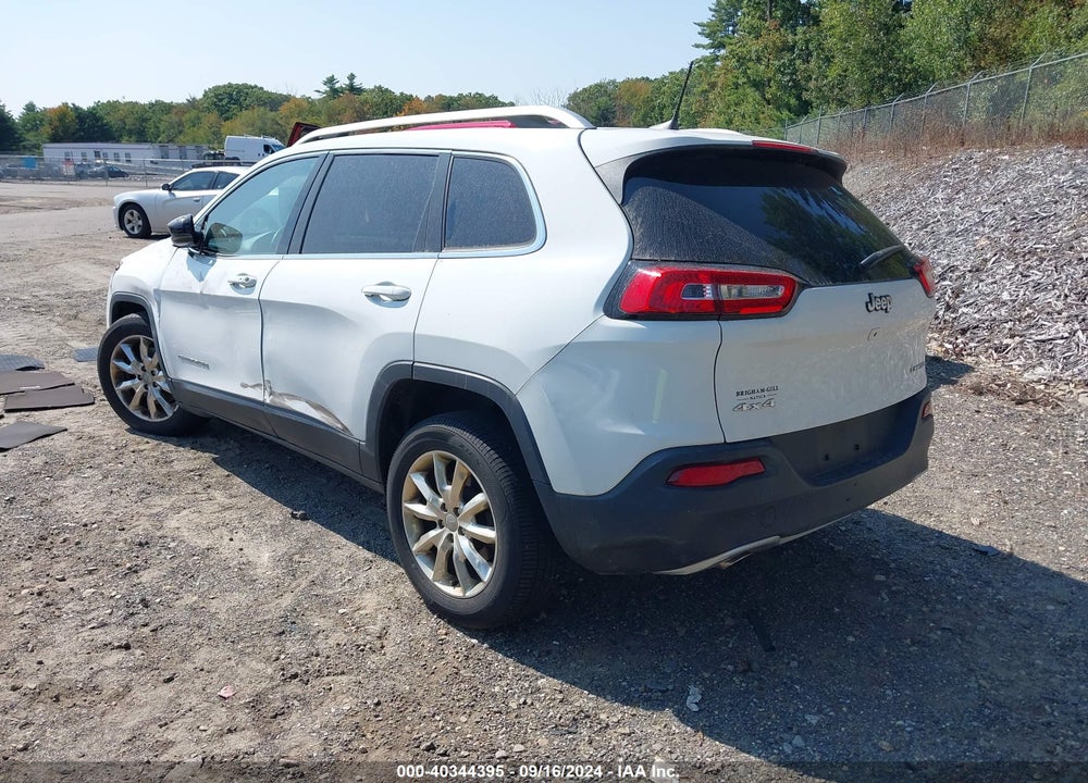 2015 JEEP CHEROKEE LIMITED VIN: 1C4PJMDB5FW764897