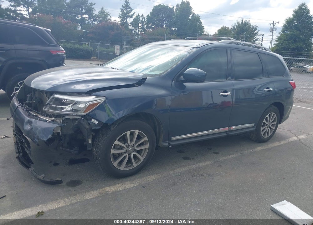 2016 NISSAN PATHFINDER SL VIN: 5N1AR2MMXGC620720