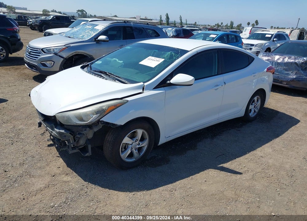 2015 HYUNDAI ELANTRA SE VIN: 5NPDH4AE6FH585870
