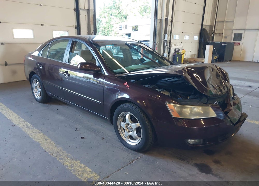 2006 HYUNDAI SONATA GLS V6/LX V6 VIN: 5NPEU46F76H092166